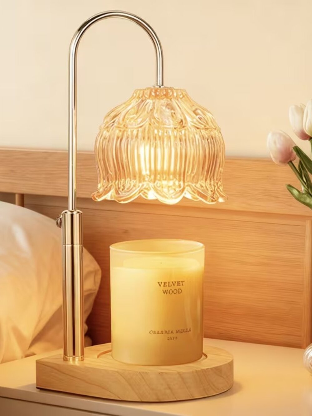 Candle Warming Lamp with Timer - New